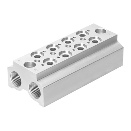 Festo Manifold Block CPE10-3/2-PRS-1/4-4-NPT CPE10-3/2-PRS-1/4-4-NPT